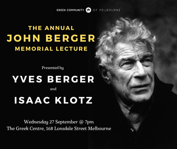 Melbourne Memorial Lecture : Over to you