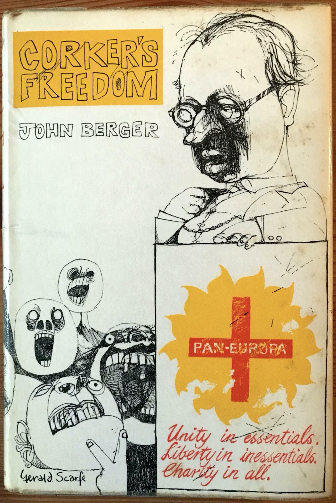 John Berger 1964 Corker s Freedom - 1st edition