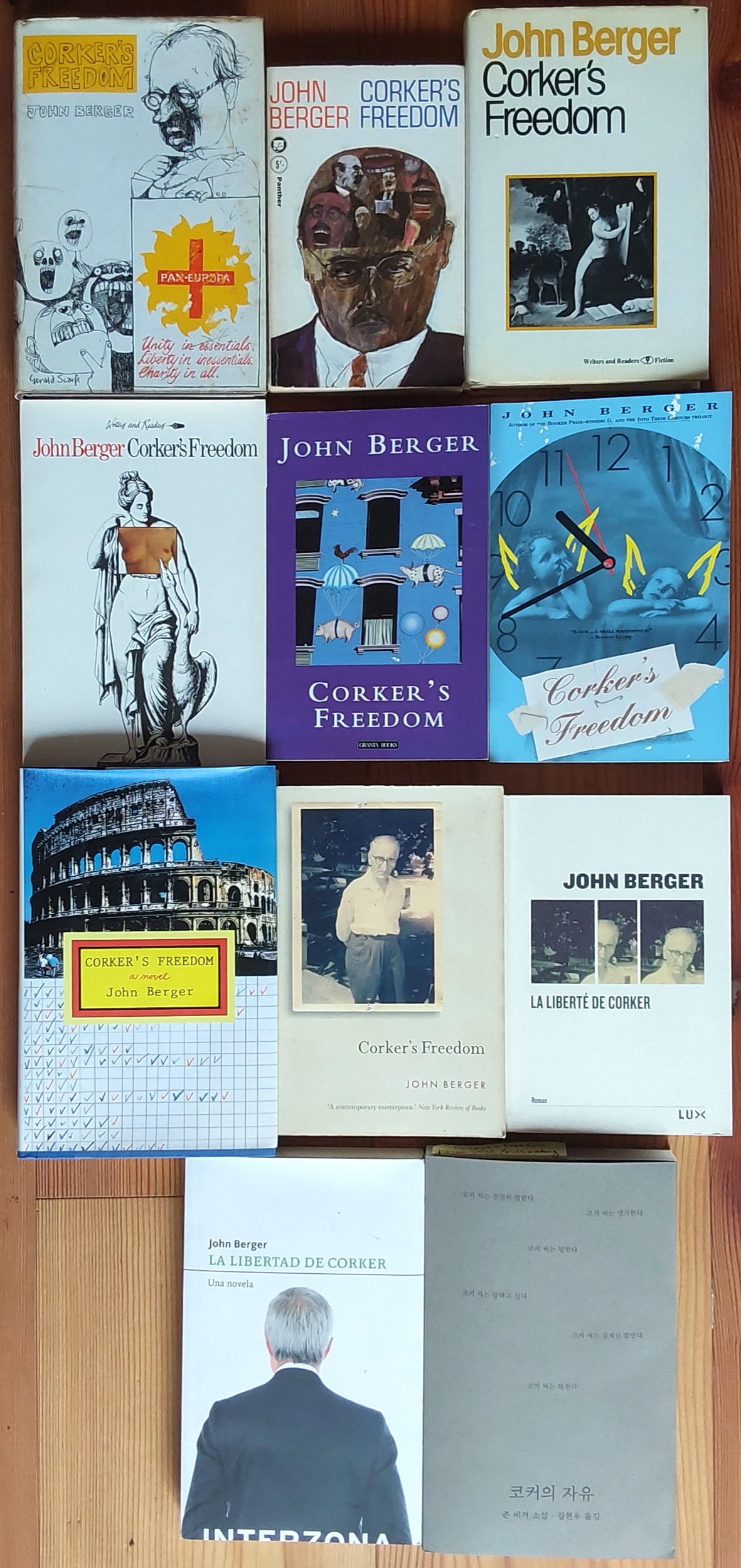 John Berger 1964 Corker s Freedom - All covers