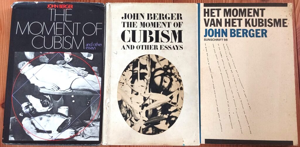 John Berger 1969 The Moment of Cubism - All covers