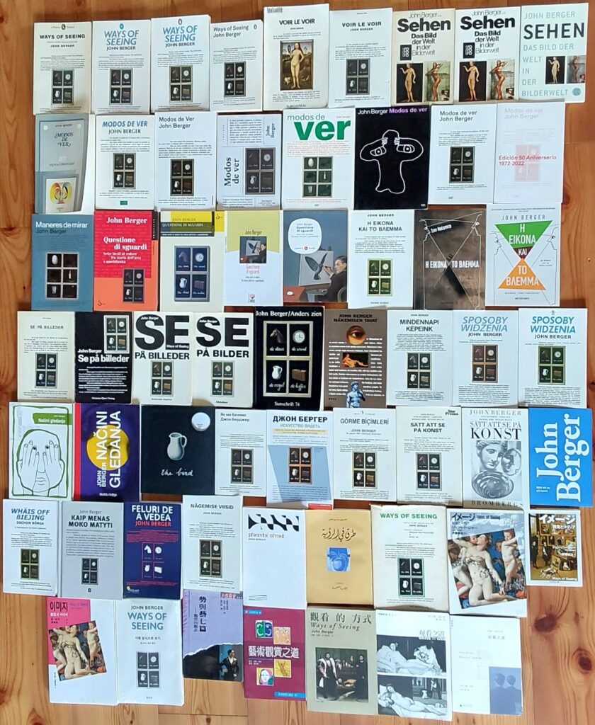 John Berger 1972 Ways of Seeing - All covers