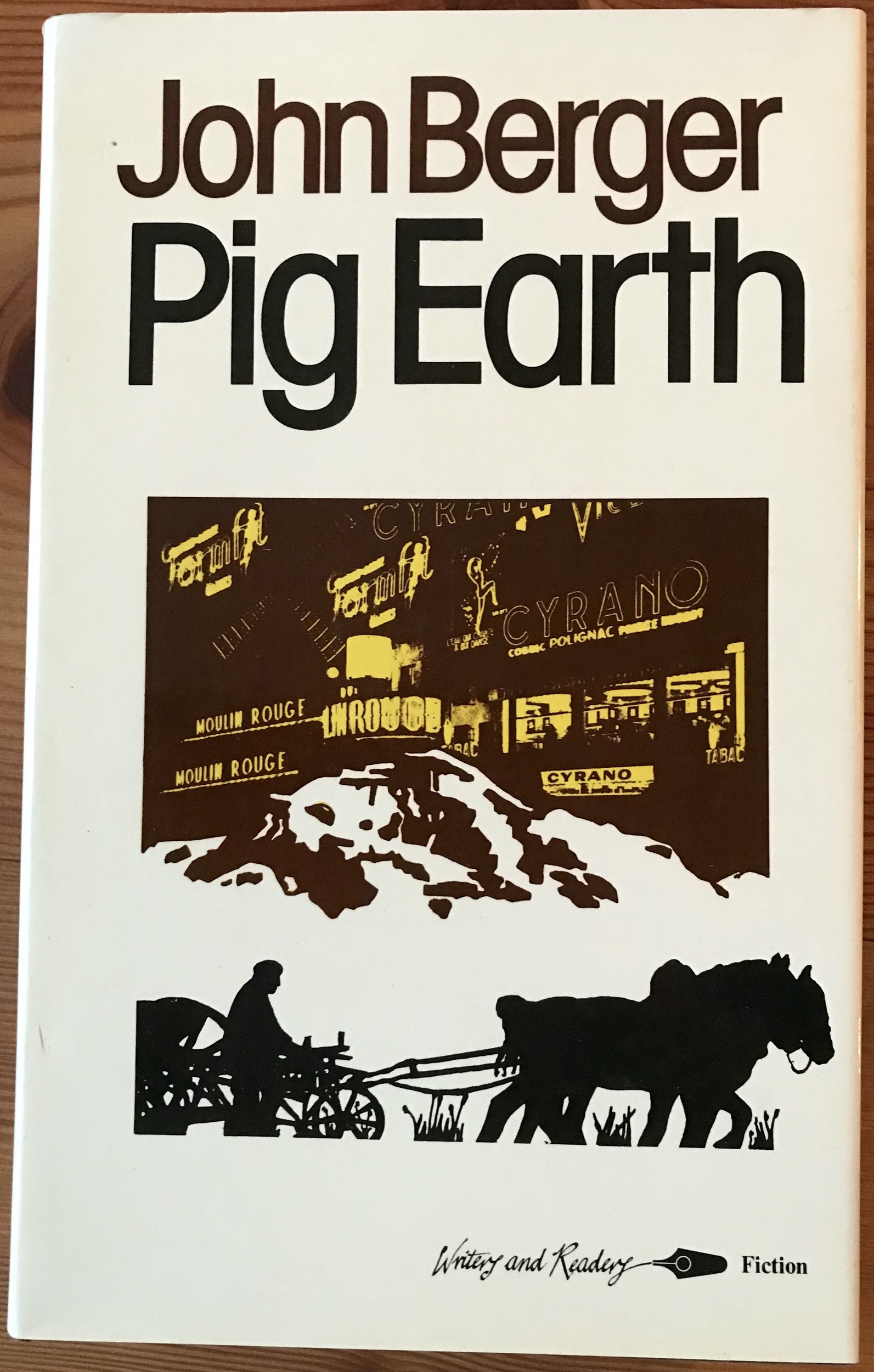 John Berger 1979 Pig Earth - 1st edition