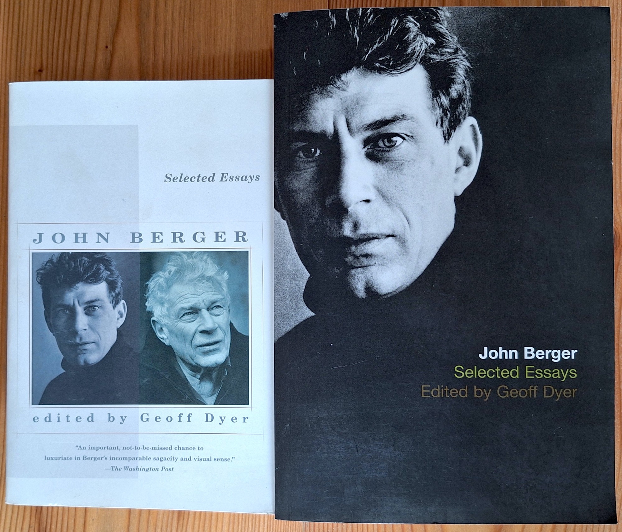 John Berger 2001 Selected Essays Geoff Dyer - All covers