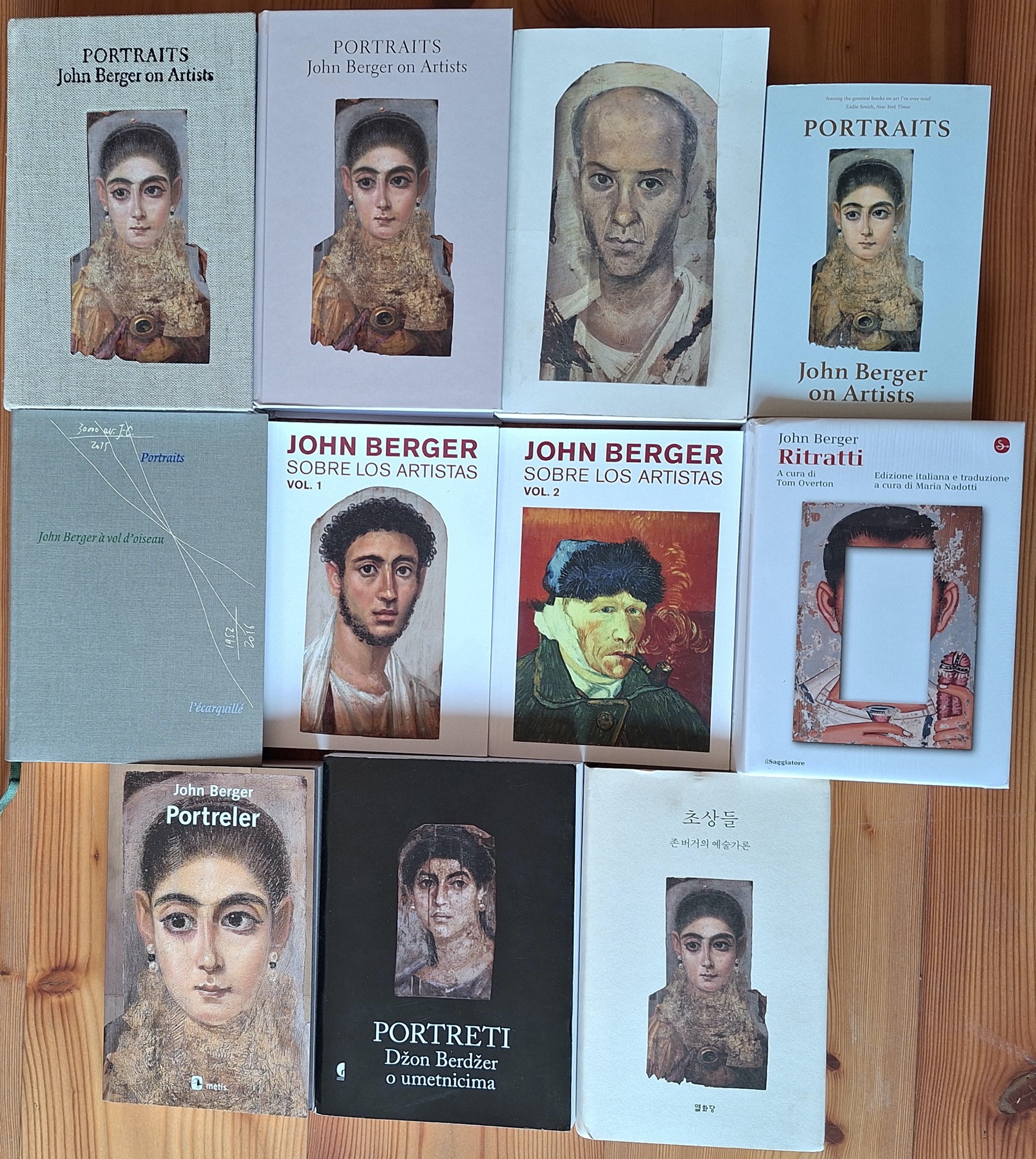 John Berger 2015 Portraits Tom Overton - All covers