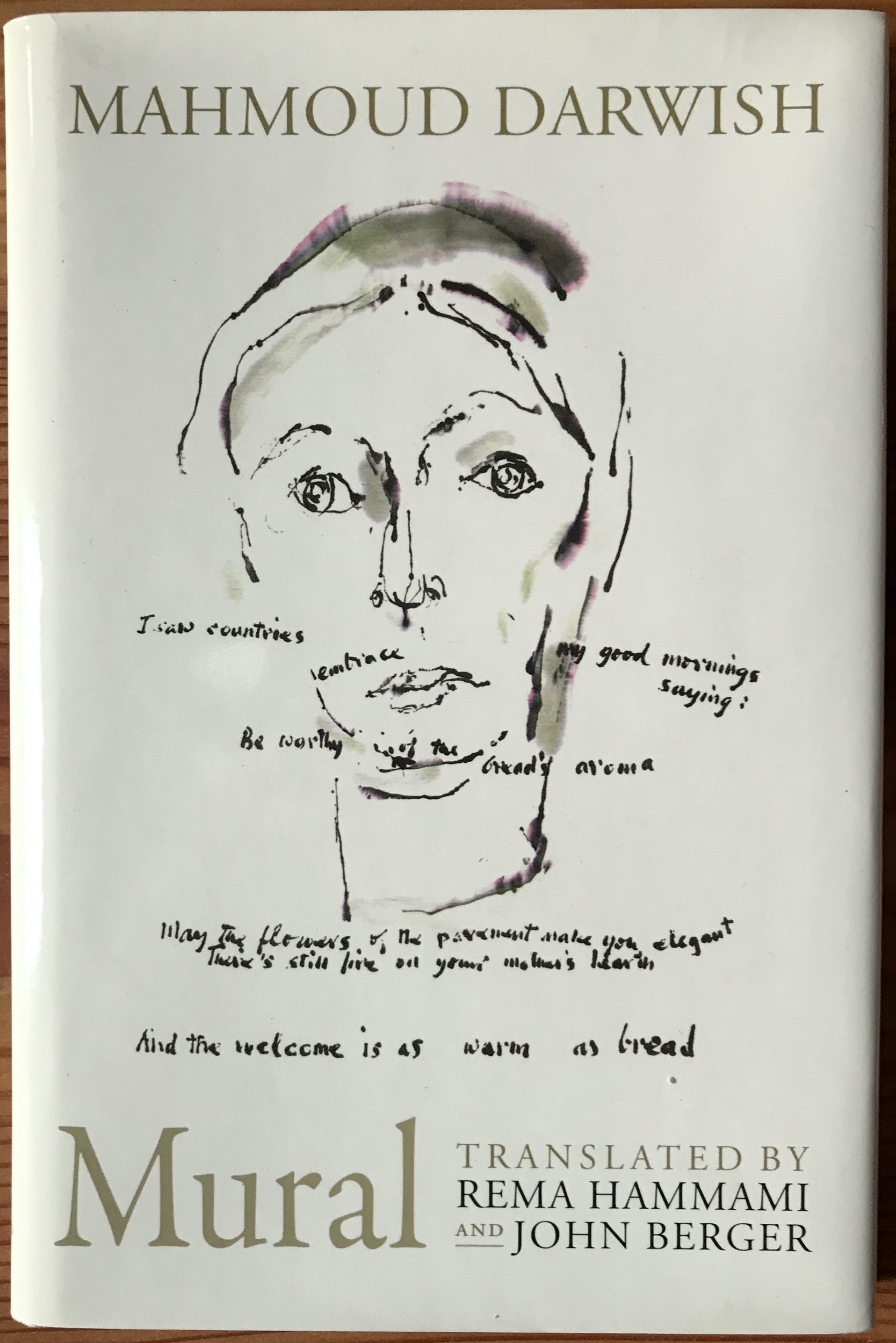 John Berger Translation 2017 DARWISH Mural - 1st edition