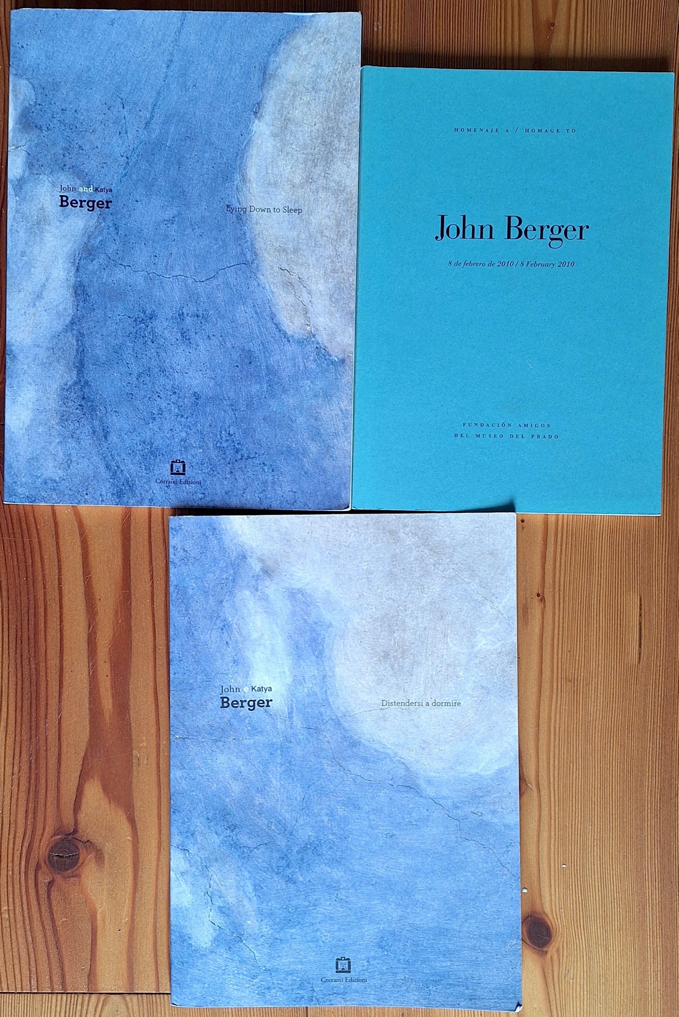 John Berger Katya Berger 2010 Mantegna Lying Down to Sleep - All covers