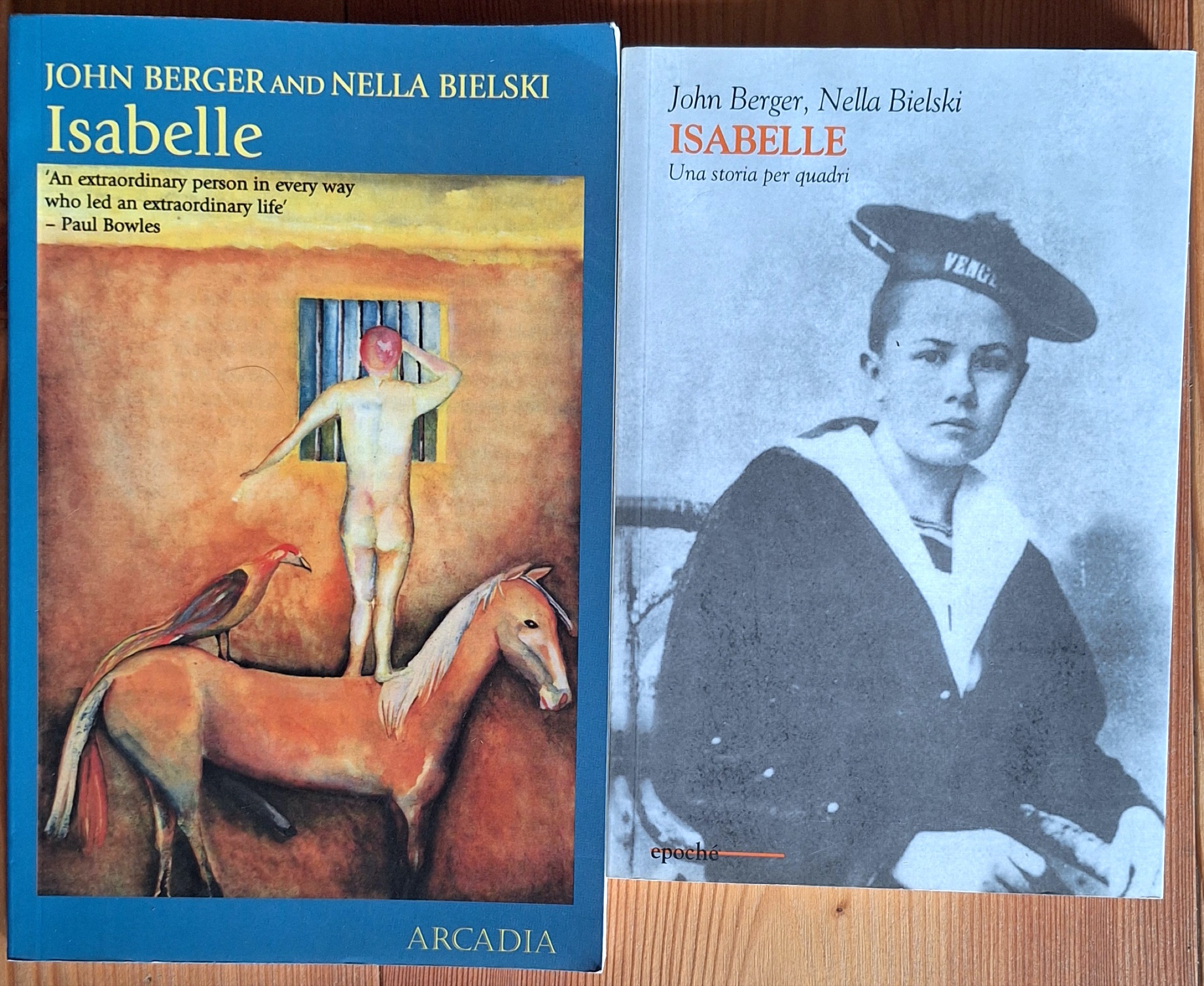 John Berger Nella Bielski 1987 Isabelle - All covers