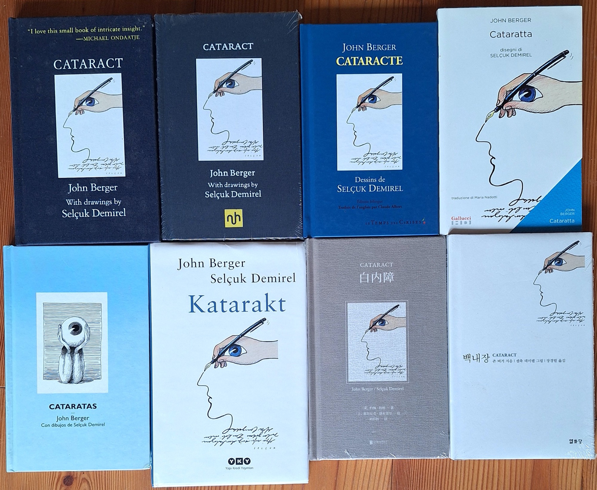 John Berger Selcuk Demirel 2012 Cataract - All covers