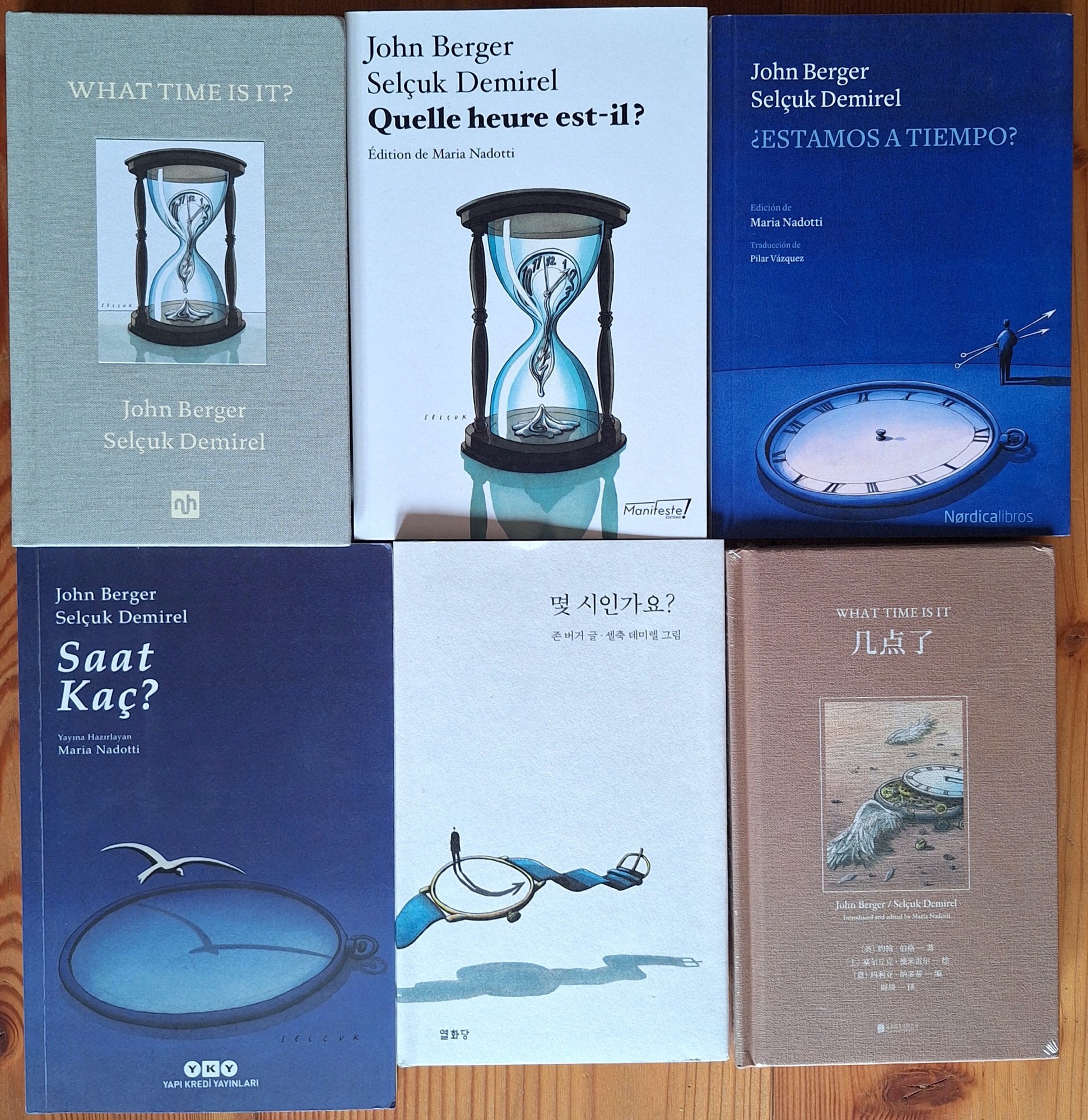 John Berger and Selcuk Demirel 2018 What Time is it - All covers