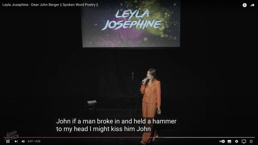 Leyla Josephine: Spoken Word Poetry