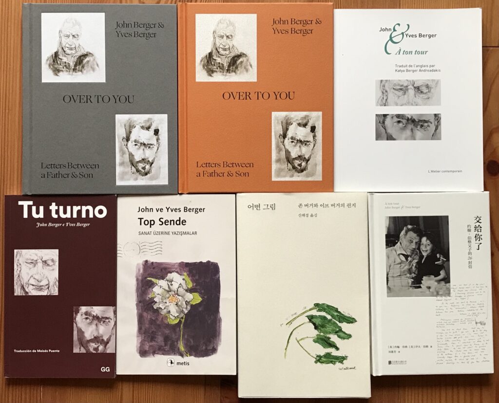 With Yves Berger 2019 Over To You - All covers © John Berger Estate