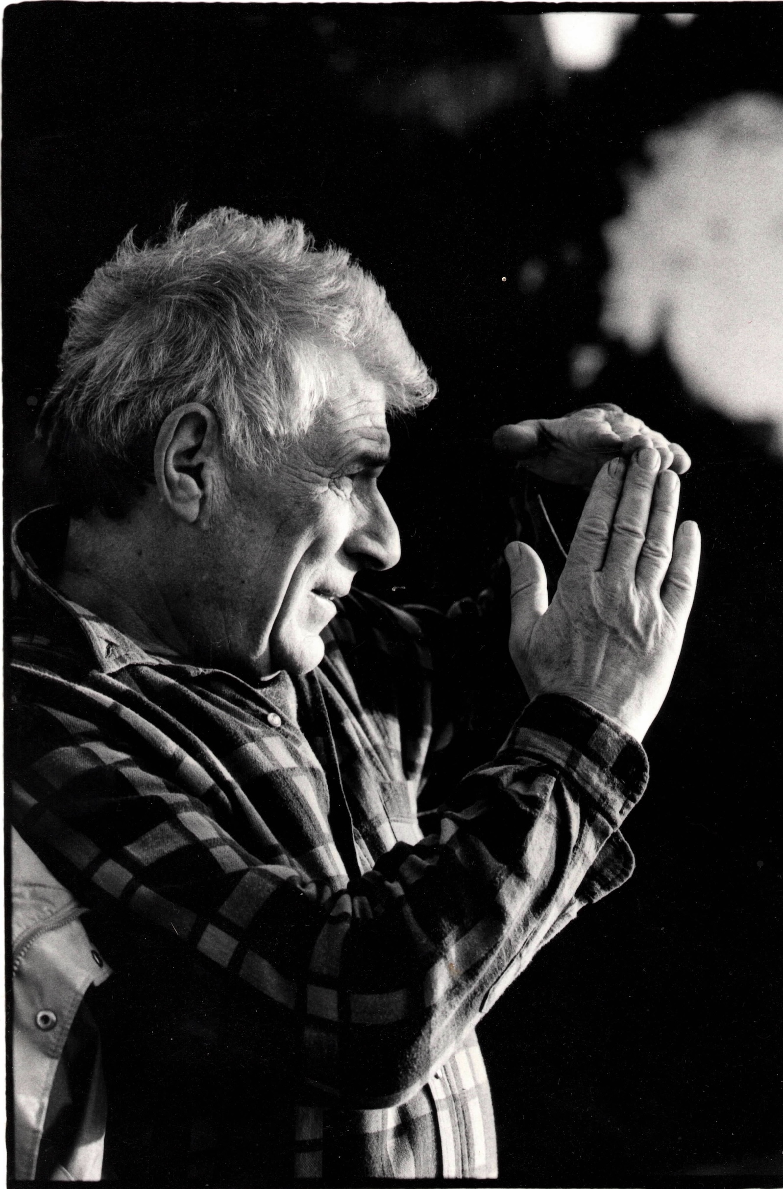 John Berger portrait GO CLOSER 2026 exhibition Villa Renata © Jean Mohr